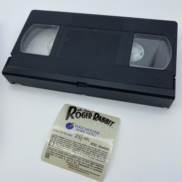 Who Framed Roger Rabbit VHS Tape 1988 Bob Hoskins Christopher  Lloyd Good Cond - Picture 4 of 5